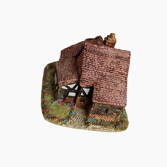 Lilliput Lane Oak Lodge Cottage Figurine, Vintage 1980s Handcrafted English Mini - Picture 8 of 8